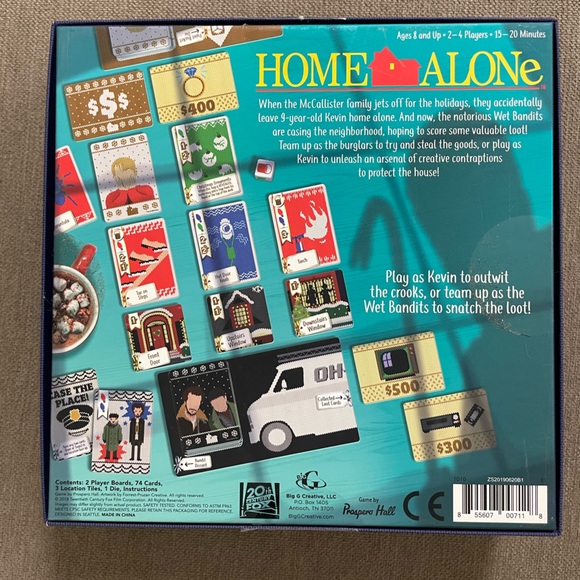 Home Alone Board Game Set Collector's Item! - Picture 2 of 2